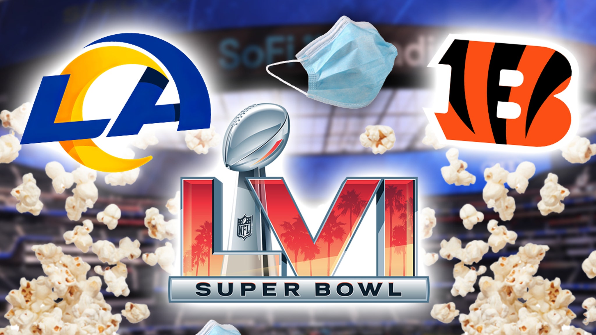 Super Bowl Mask Mandate: Officials Warn Fans, Hurry Up & Eat!! thumbnail