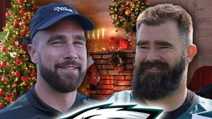Travis Kelce Sings With Brother Jason on Philadelphia Eagles Christmas Song