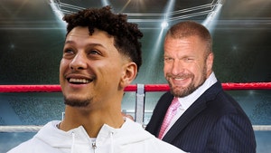 patrick mahomes wwe triple H