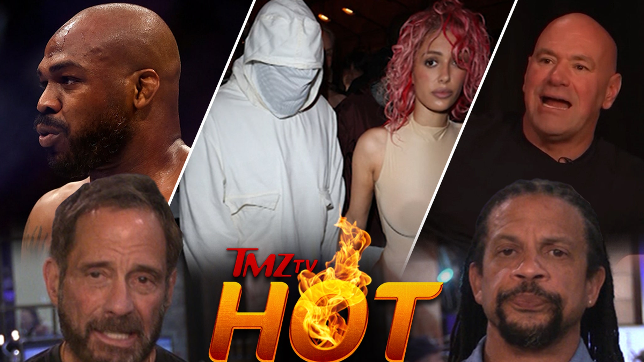 TMZ TV Hot Takes: Dana White on Cancel Culture, Bianca Censori, Jon Jones