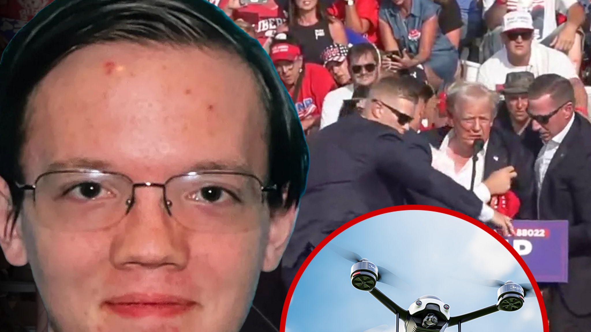 Thomas Matthew Crooks Flew Drone Over Trump Rally Before Assassination Attempt
