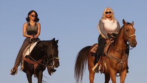 saweetie and shygirl riding horses