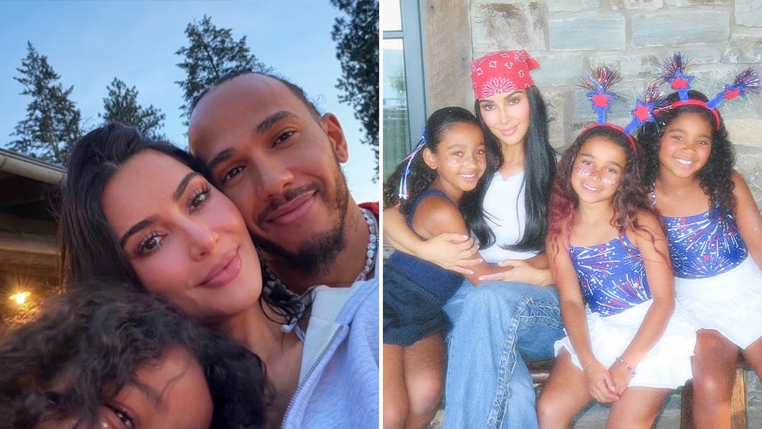 0713-Kim-Kardashian-Lewis-Hamilton-Kids-At-Lake-PRIMARY
