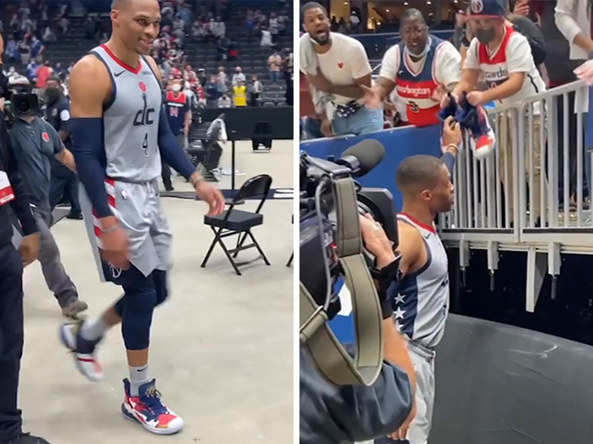 Clippers' Russell Westbrook Gifts A Loyal, Young Fan With Jersey