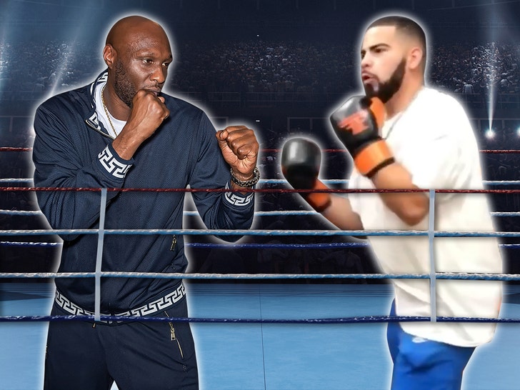 Lamar Odom, Celeb Boks Maçında Sahte Drake'e Karşı KO Vaat Ediyor