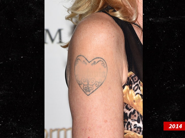 Melanie Griffith and her Antonio Banderas tattoo