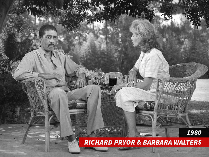 Richard Pryor & Barbara Walters