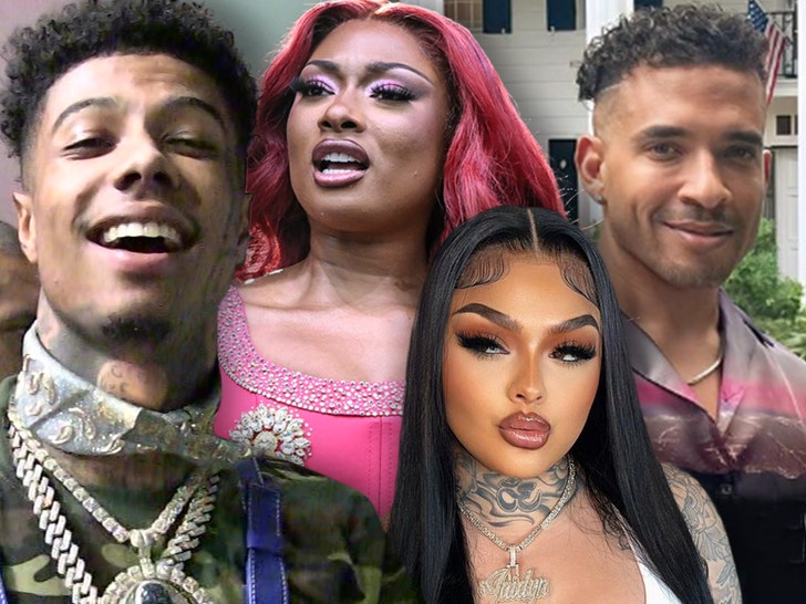 blueface megan thee stallion Jaidyn Alexis jason lee