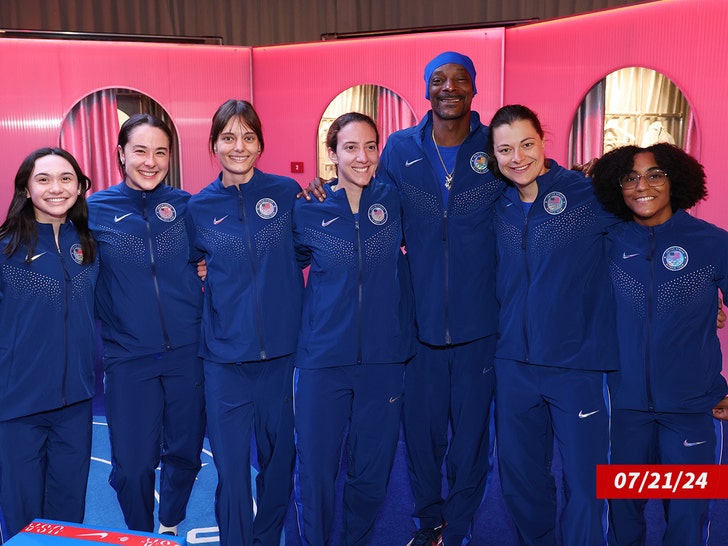 snoop dogg Team USA Welcome Experience Ahead of Paris 2024