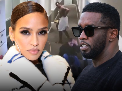 cassie and diddy fight video getty 1