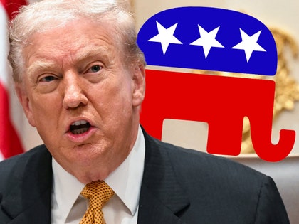 donald trump republican logo getty