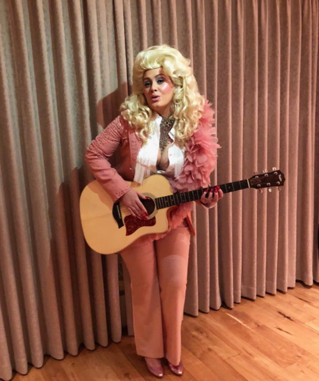 Adele as Dolly Parton