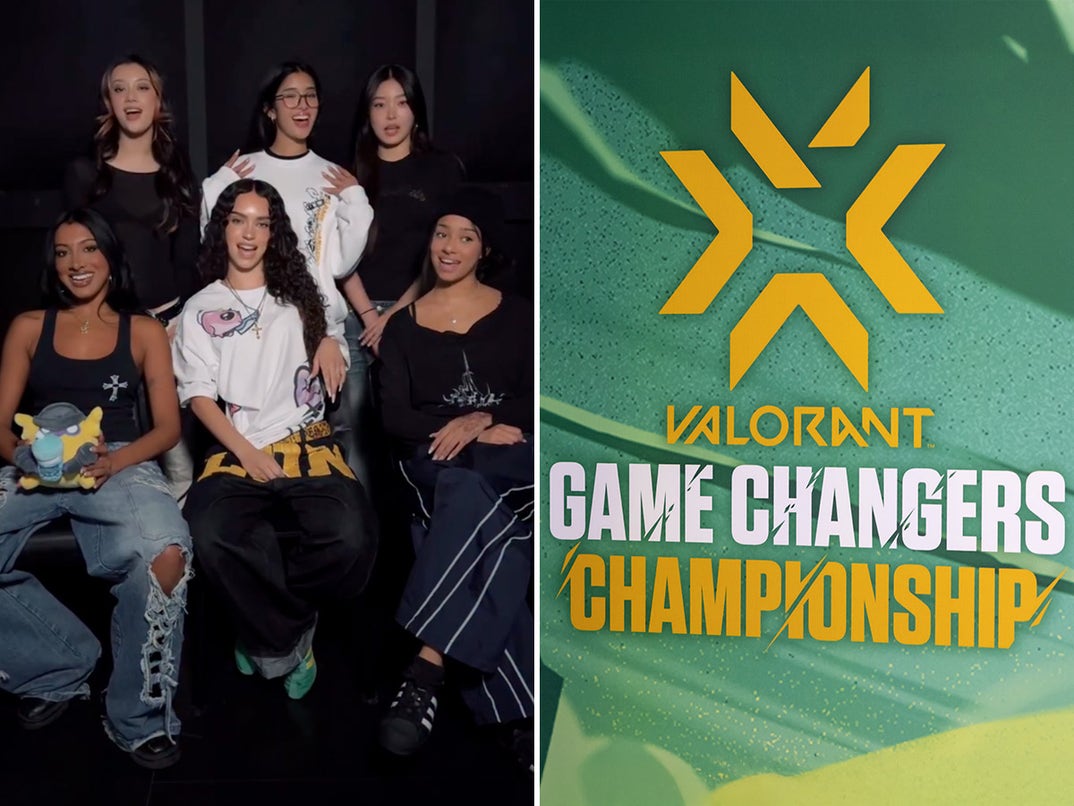 Katseye tapped into the gaming world this week. They teamed up with Valorant -- the 5v5 tactical shooter game -- to reinvent their poppin' song 