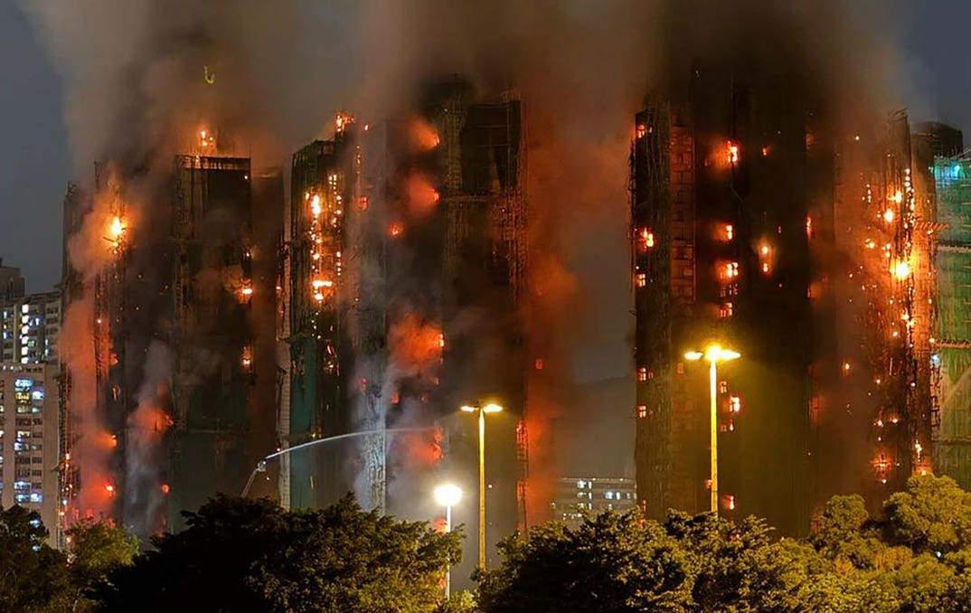 Hong Kong building fire
