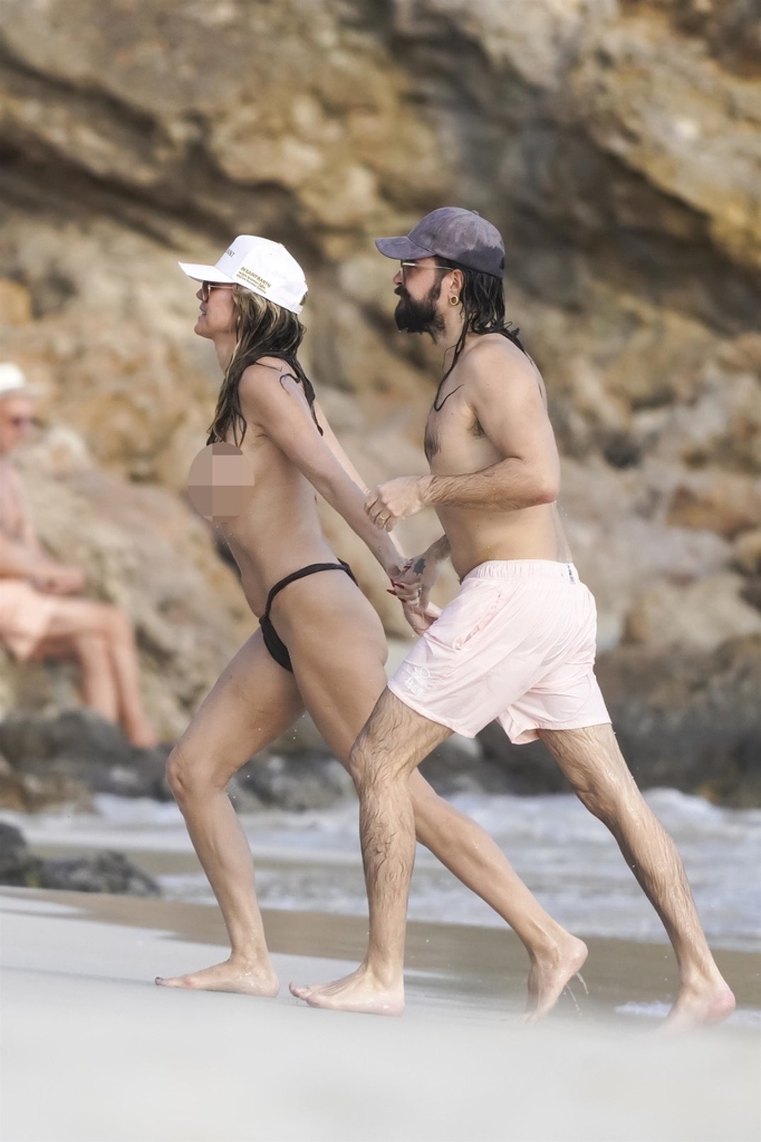 Heidi Klum Tom Kaulitz St. Barths 2