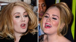 Adele's Resting Pitch Face -- Say Hello to Her Silent Singing Pics