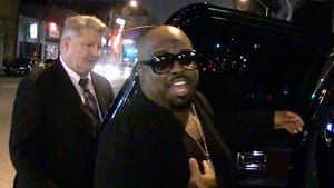 CeeLo Green Denies He Was the Gold Man at the Grammys (VIDEO)