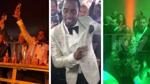 Diddy Celebrates 50th Birthday with Kim, Kanye, Jay-Z, Beyonce