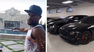 Floyd Mayweather Gives Video Tour of Vegas Mansion With Insane Closet & Cars