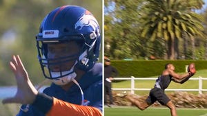 Russell Wilson Drops Dime To Courtland Sutton In QB's First Video As Bronco