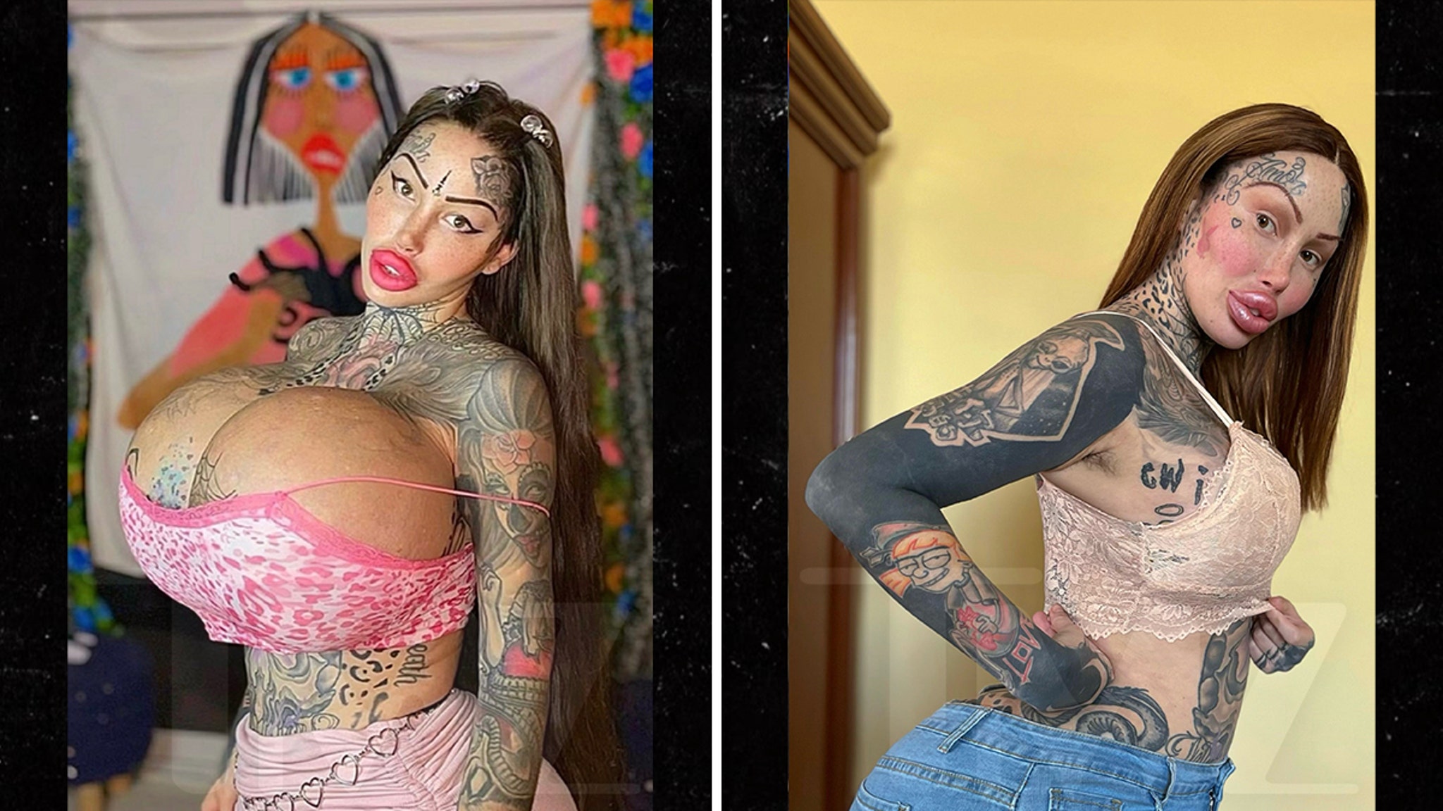 OnlyFans model with different sized breasts turns down surgery and embraces  her looks - North Wales Live