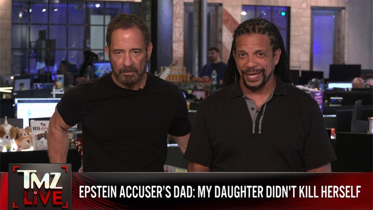Virginia Jeffrey's father claims that she did not take her private life, "someone has arrived at her." star-news.press/wp 050125_tmz_live_giufre_dad_kal