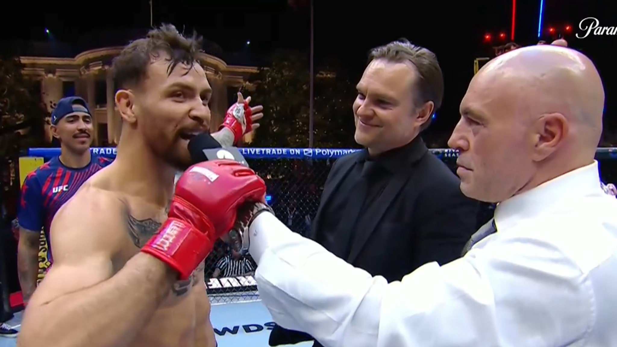 UFC's Mauricio Ruffy Proposes To GF After KO Win At White House