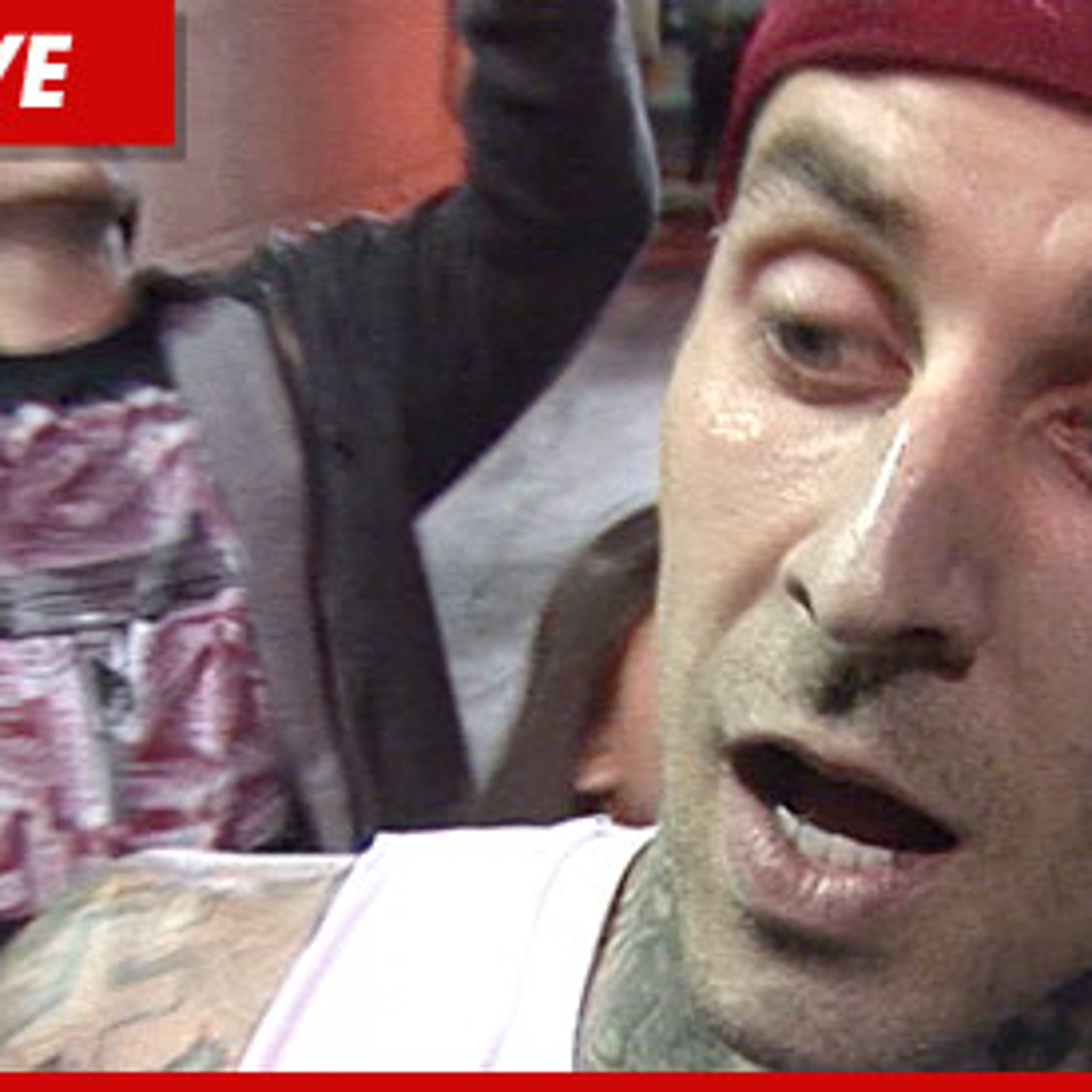 Travis Barker Nude Photo -- Stop Showing My Penis ... Or Else!