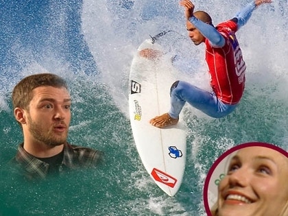 kelly slater cameron diaz justin timberlake