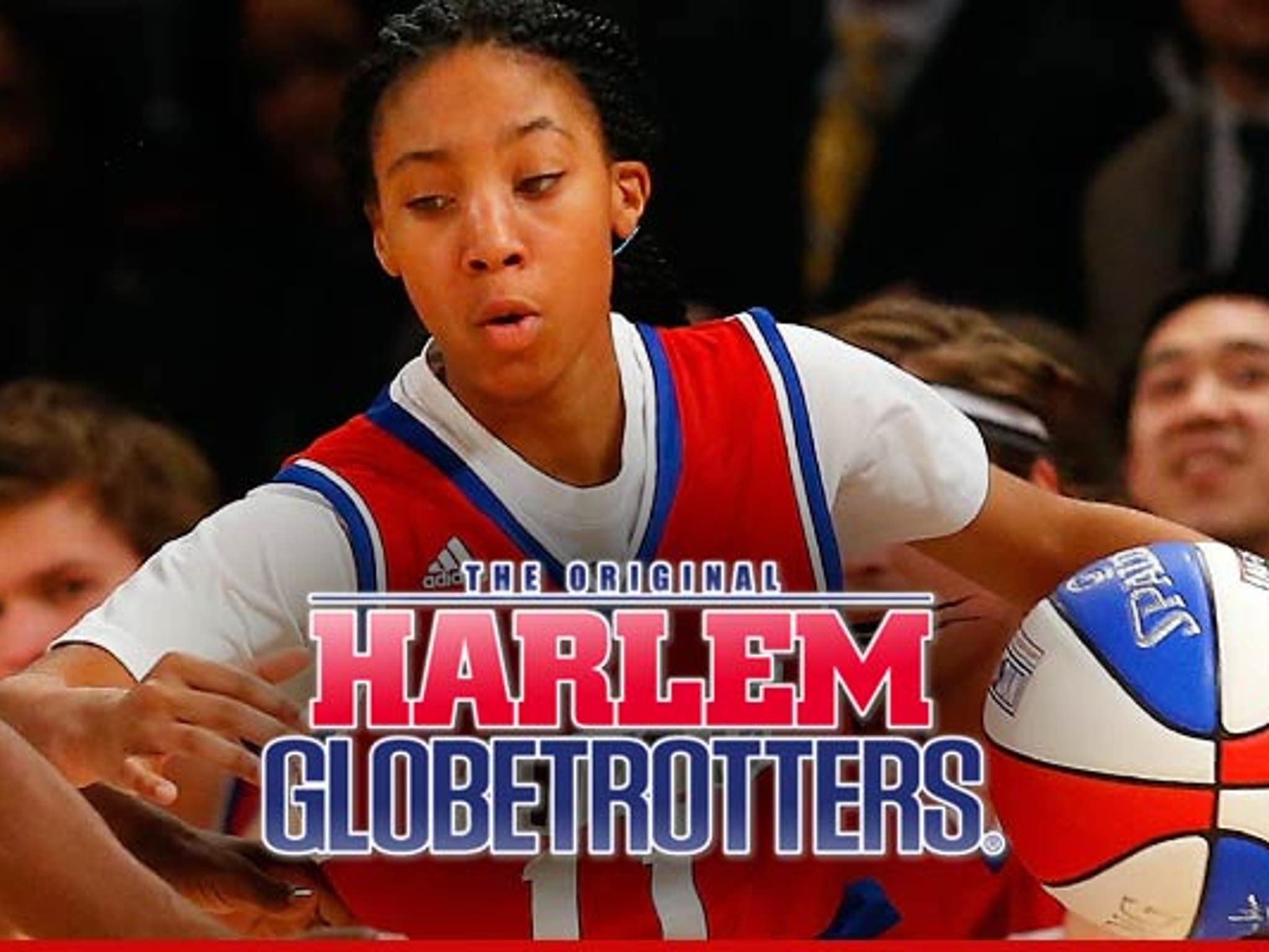 Mo'ne Davis was drafted … by the Harlem Globetrotters