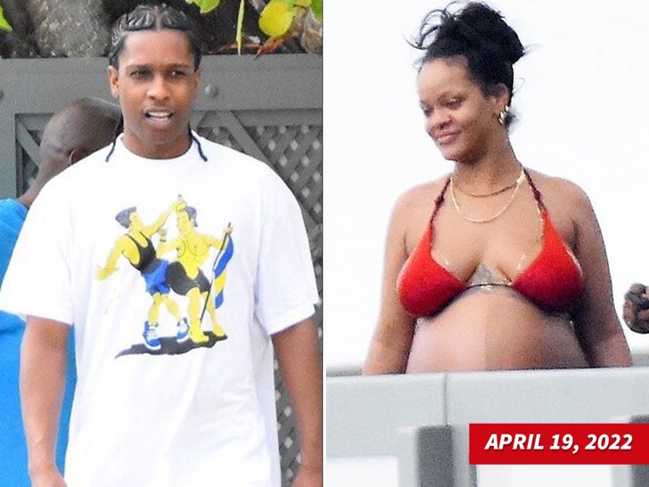 Rihanna and A$AP Rocky Living It Up Together on Vacation in Barbados