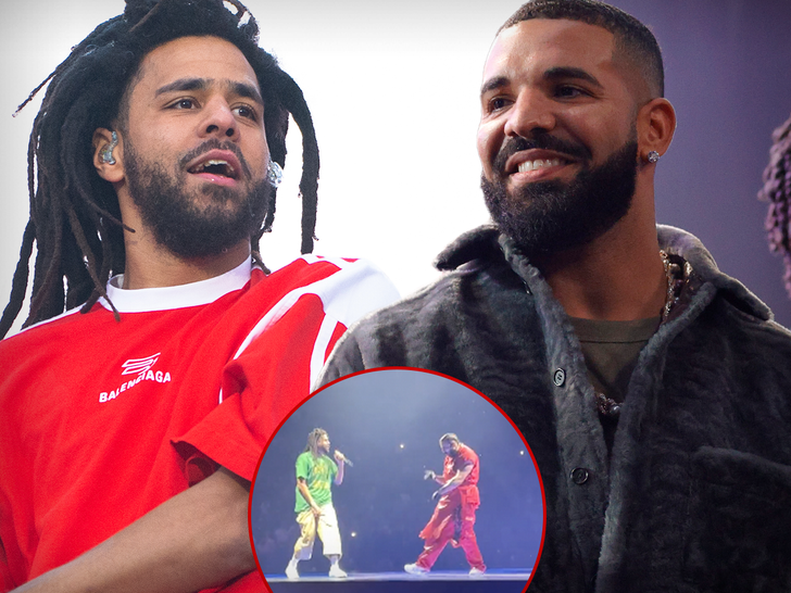 Drake and J. Cole Hitting Road for 'It’s All a Blur' Tour Extension