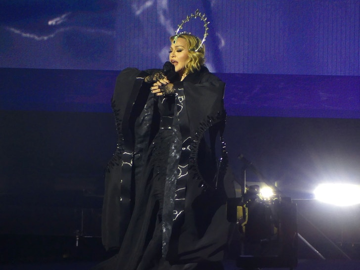 Madonna Performs at Barclays Center