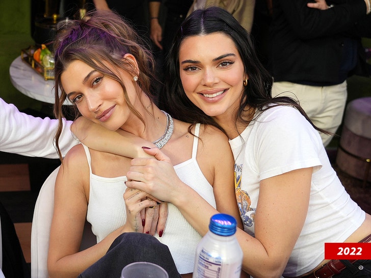 kendall jenner and hailey bieber getty 1