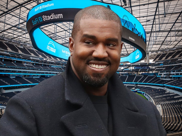 sofi stadium kanye west getty 1