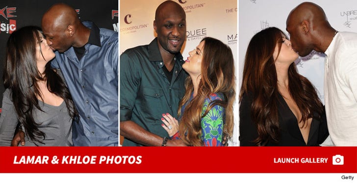 Lamar Odom and Khloe Kardashian Photos
