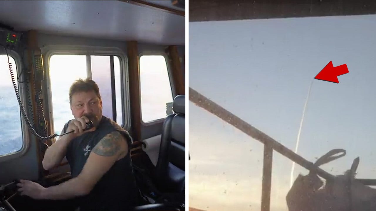 'Deadliest Catch' Crew Captures Video Of Russian Missile Launch After Fishing Dispute