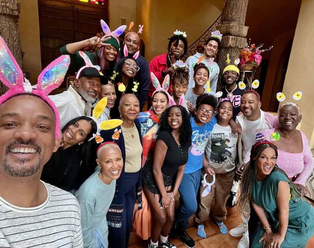 Will Smith and his family