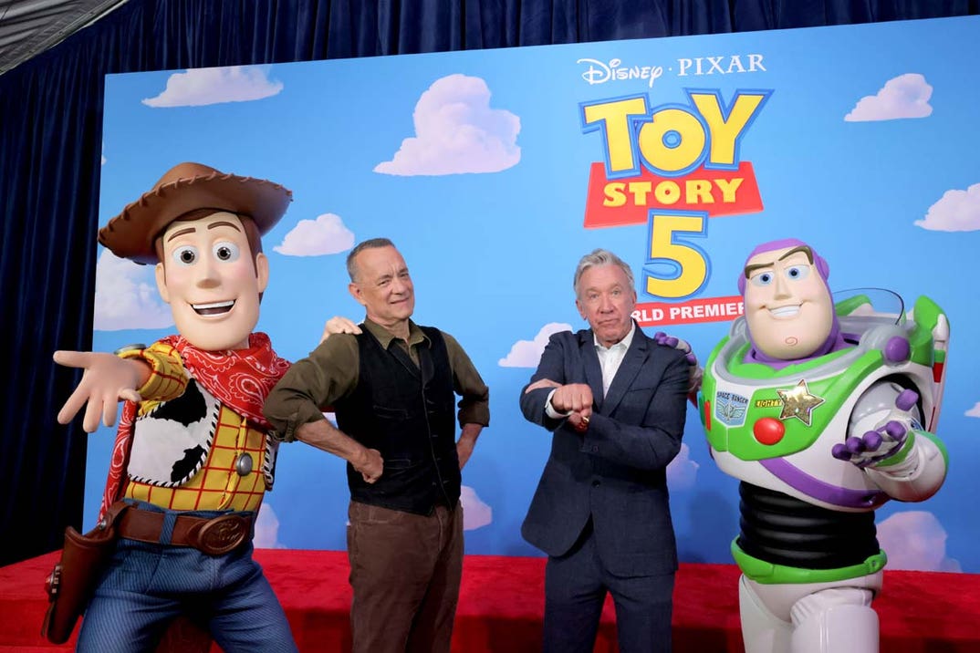 Tom Hanks and Tim Allen