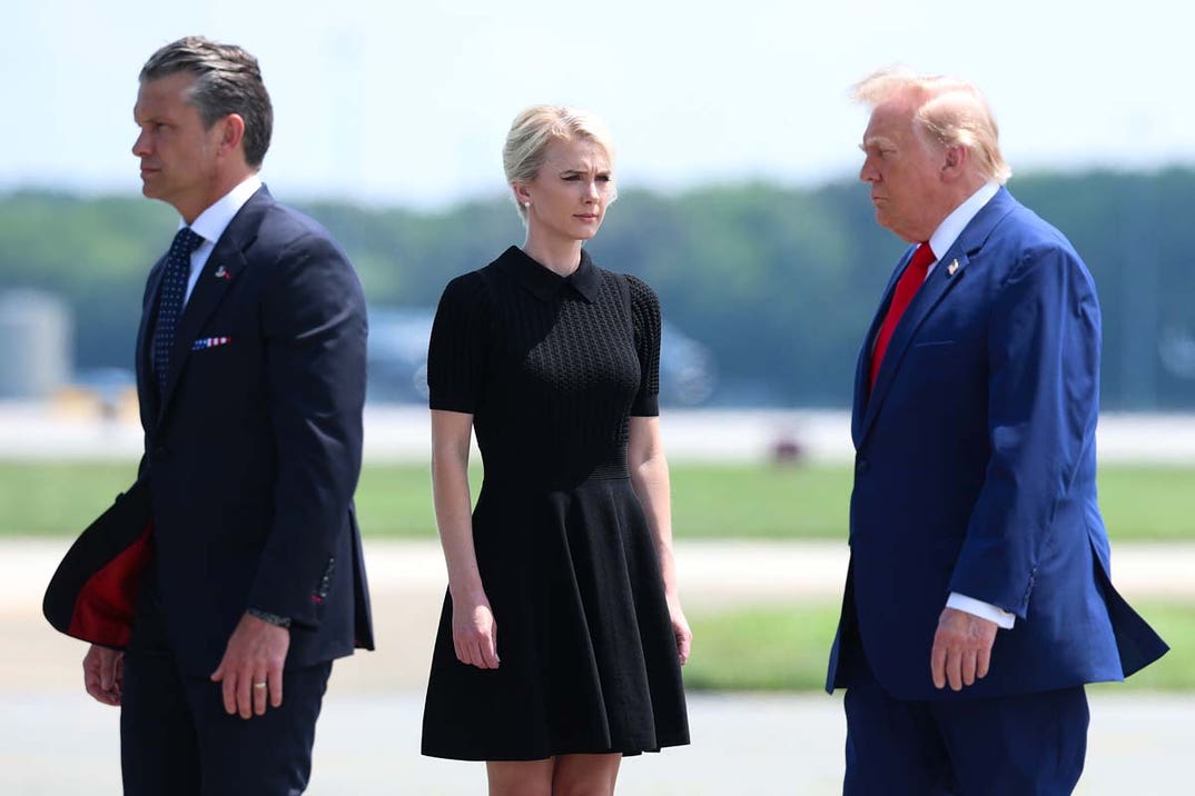 Natalie Harp and Donald Trump