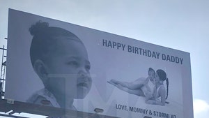 Kylie Jenner Gifts Travis Scott a Birthday Billboard from Her and Stormi