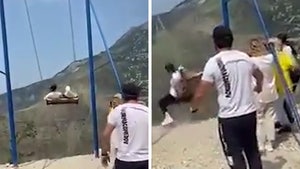 Two Women Survive Getting Thrown from Swing Overlooking 6,000-Ft. Cliff