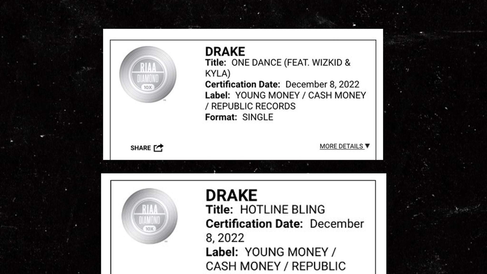 Drake's 'Hotline Bling' + Dancehall Classic 'One Dance' Go