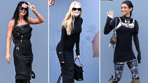 Katy Perry, Nicole Kidman and Dixie D'Amelio Arriving To A Fashion Show