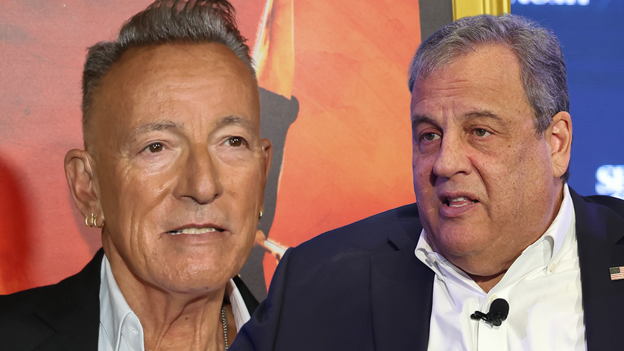 Bruce Springsteen Rushes Past Chris Christie at Concert, on Video