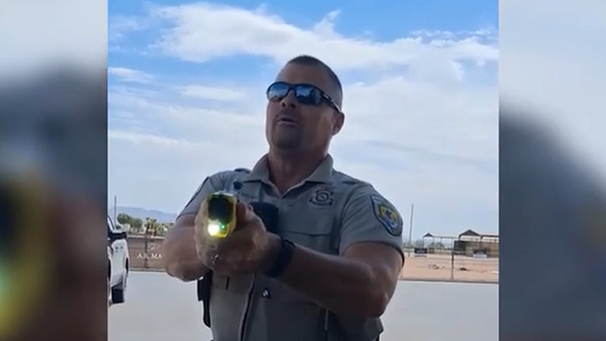 Arizona Man Catches Fire After Federal Officer Deploys Taser at Gas Pump