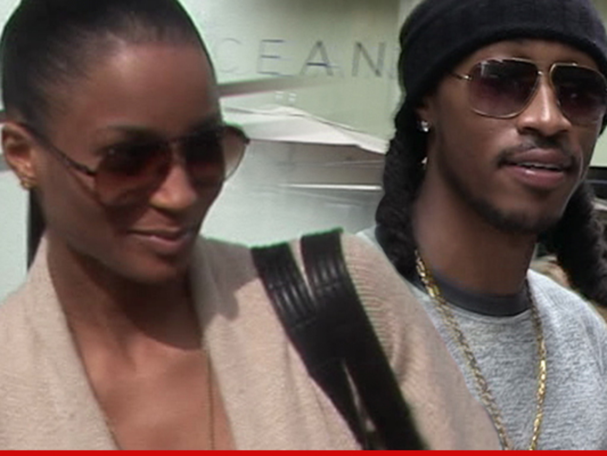 Future And Ciara Smoking