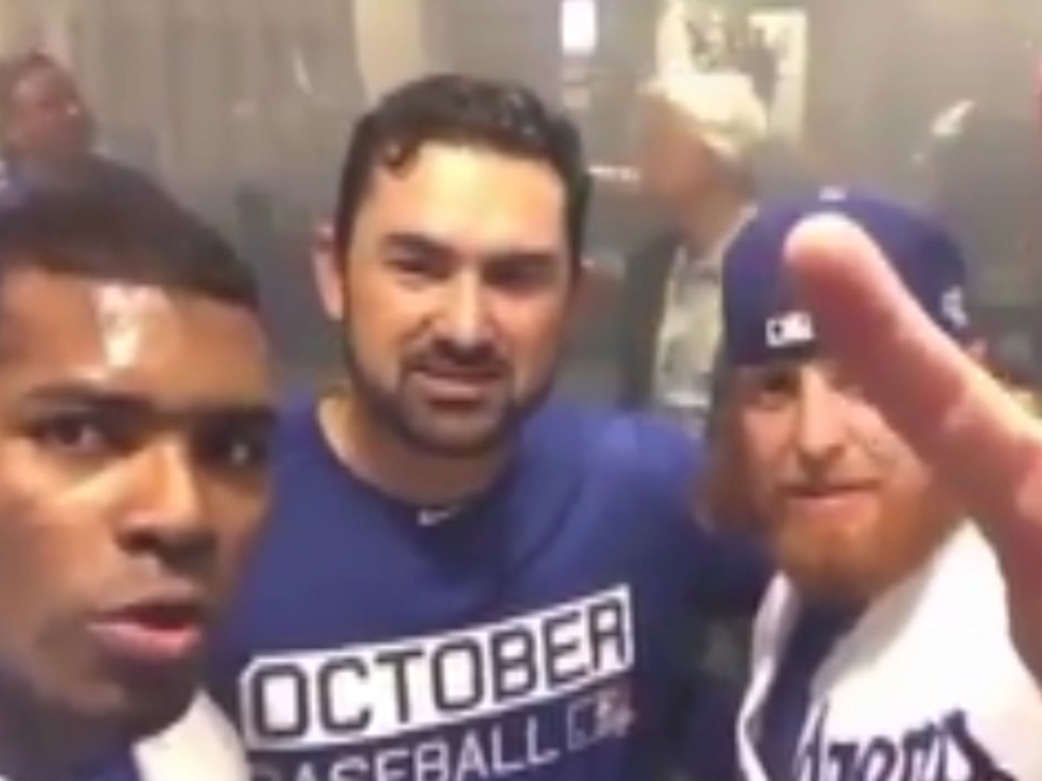 Yasiel Puig has a new hair style and it's kind of weird