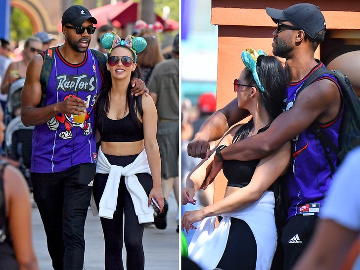 Demario Jackson and Scheana Shay Get Close at Disneyland