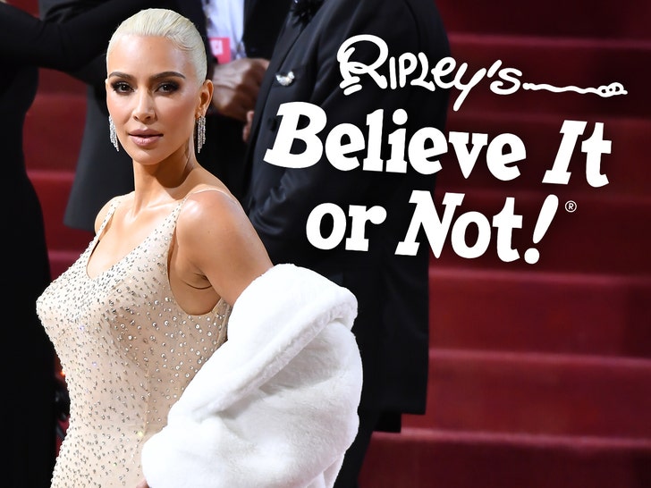 Kim Kardashian did not damage Marilyn Monroe's dress, Ripley's